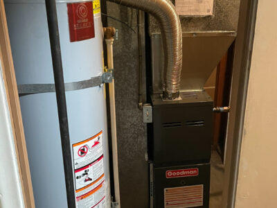 new furnace installation project